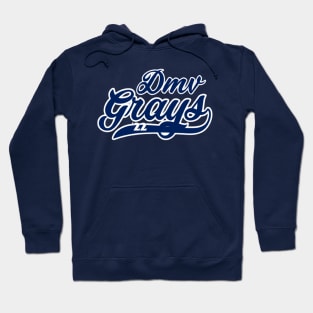 Box Lacrosse College Team - DMV GRAYS Hoodie